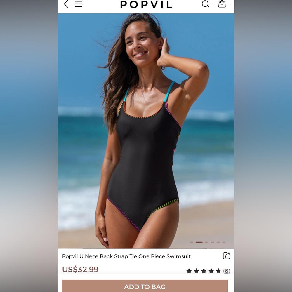 NEW POPVIL Size L One-Piece